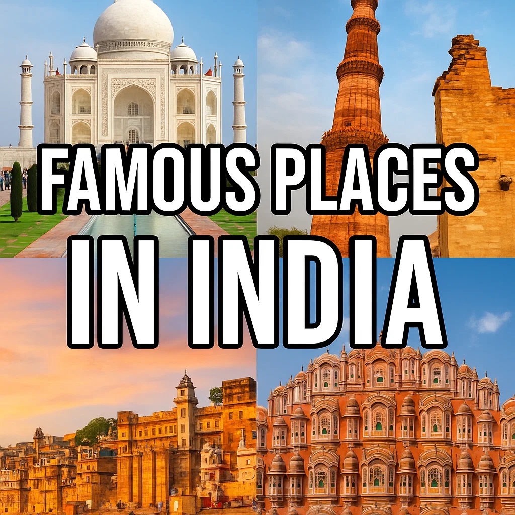 famous places in india